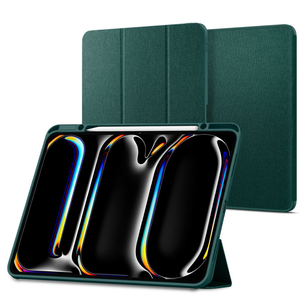 Spigen Urban Fit iPad Pro 13 (2024) iPad Pro 13 (2025) Mitternachtsgrün