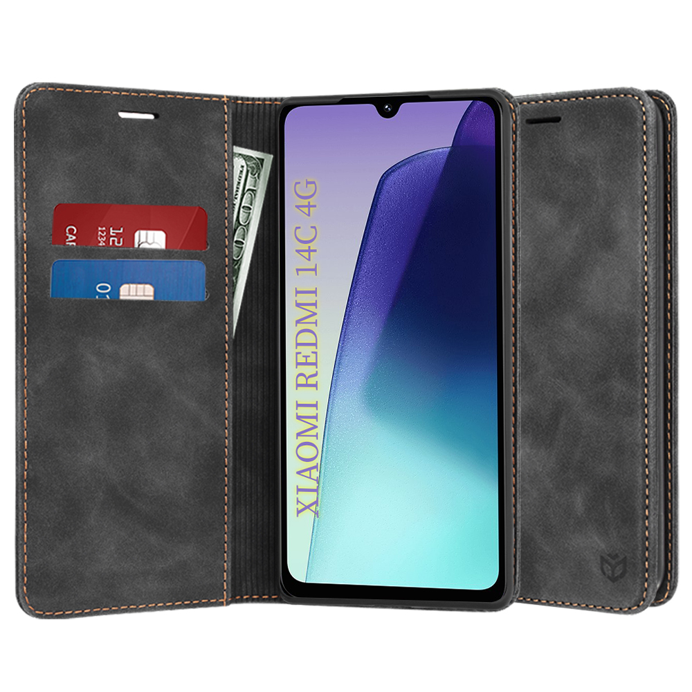 Techsuit Confy Cover pro Xiaomi Redmi 14C Poco C75 černý