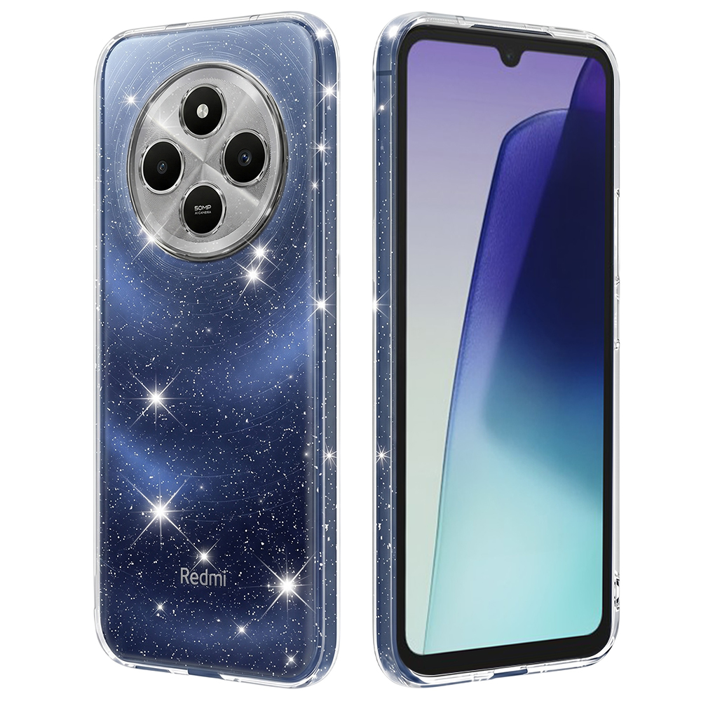 Techsuit SparkleSkin Series Xiaomi Redmi 14C / Poco C75 průhledný obal