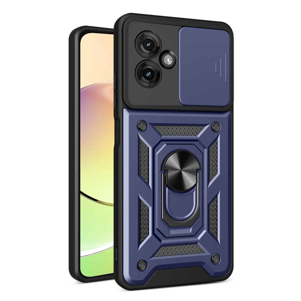 Techsuit CamShield Series pouzdro pro Motorola Moto G55 modré