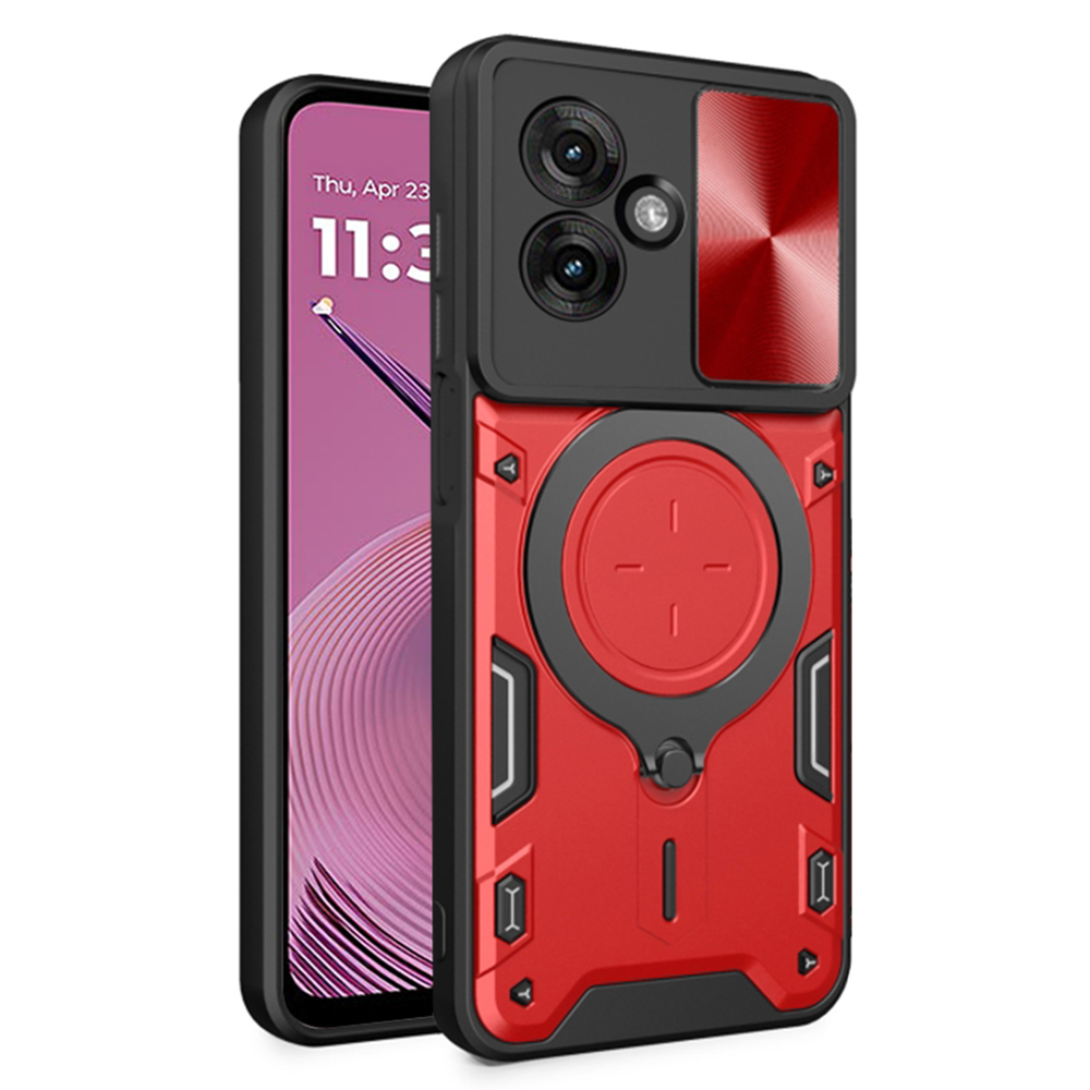 Pouzdro Techsuit CamGuard Pro pro Motorola Moto G55 červené