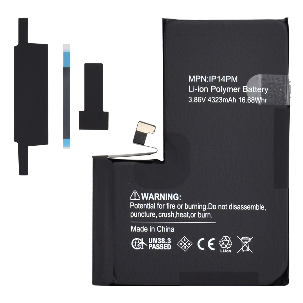Baterie pro smartphone Decoded iPhone 14 Pro Max 4323mAh černá