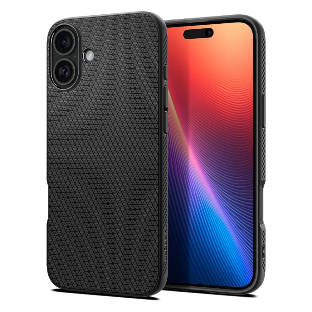 Spigen Liquid Air pro iPhone 16 Plus matná černá