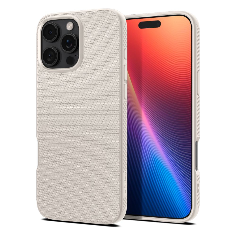 Spigen Liquid Air pro iPhone 16 Pro Max v přírodní titanové barvě