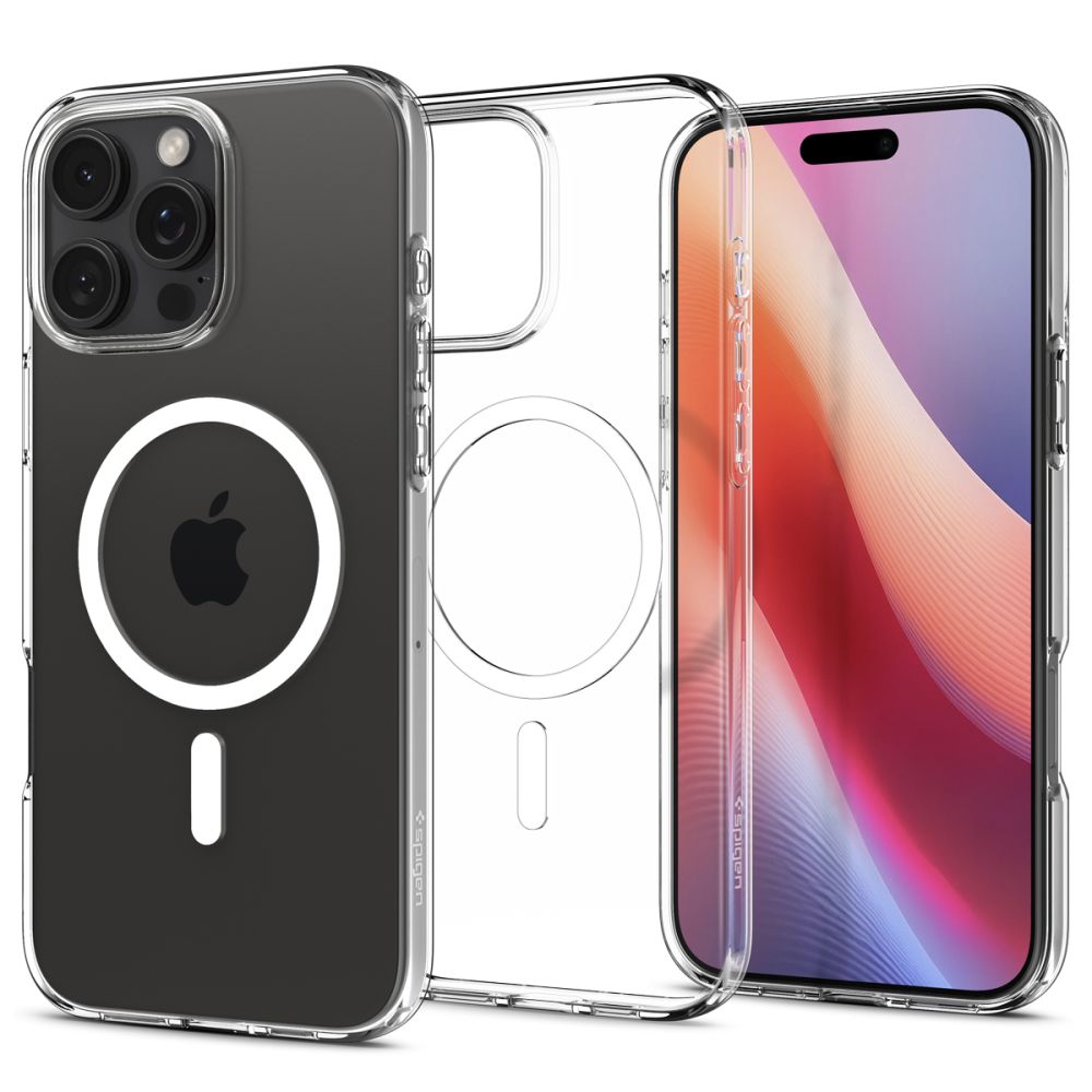 Spigen Liquid Crystal MagSafe pro iPhone 16 Pro Max průhledný