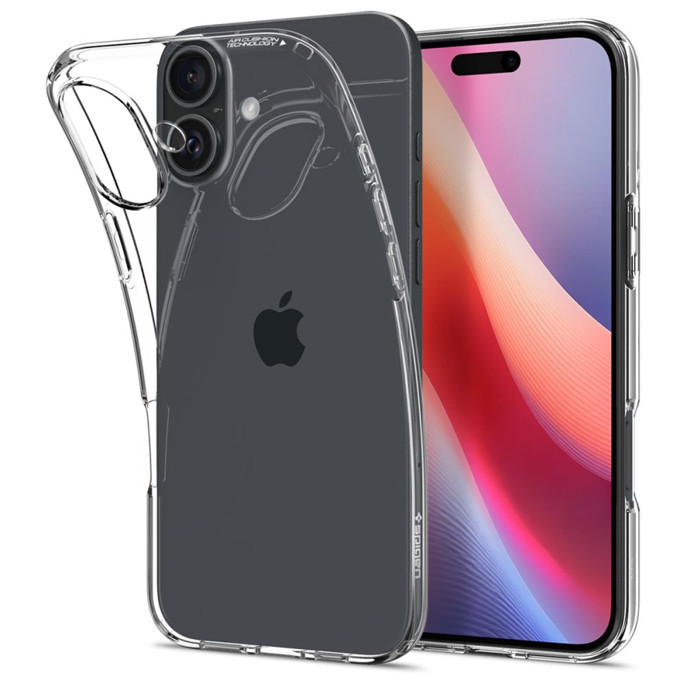 Spigen Liquid Crystal pro iPhone 16 průhledný