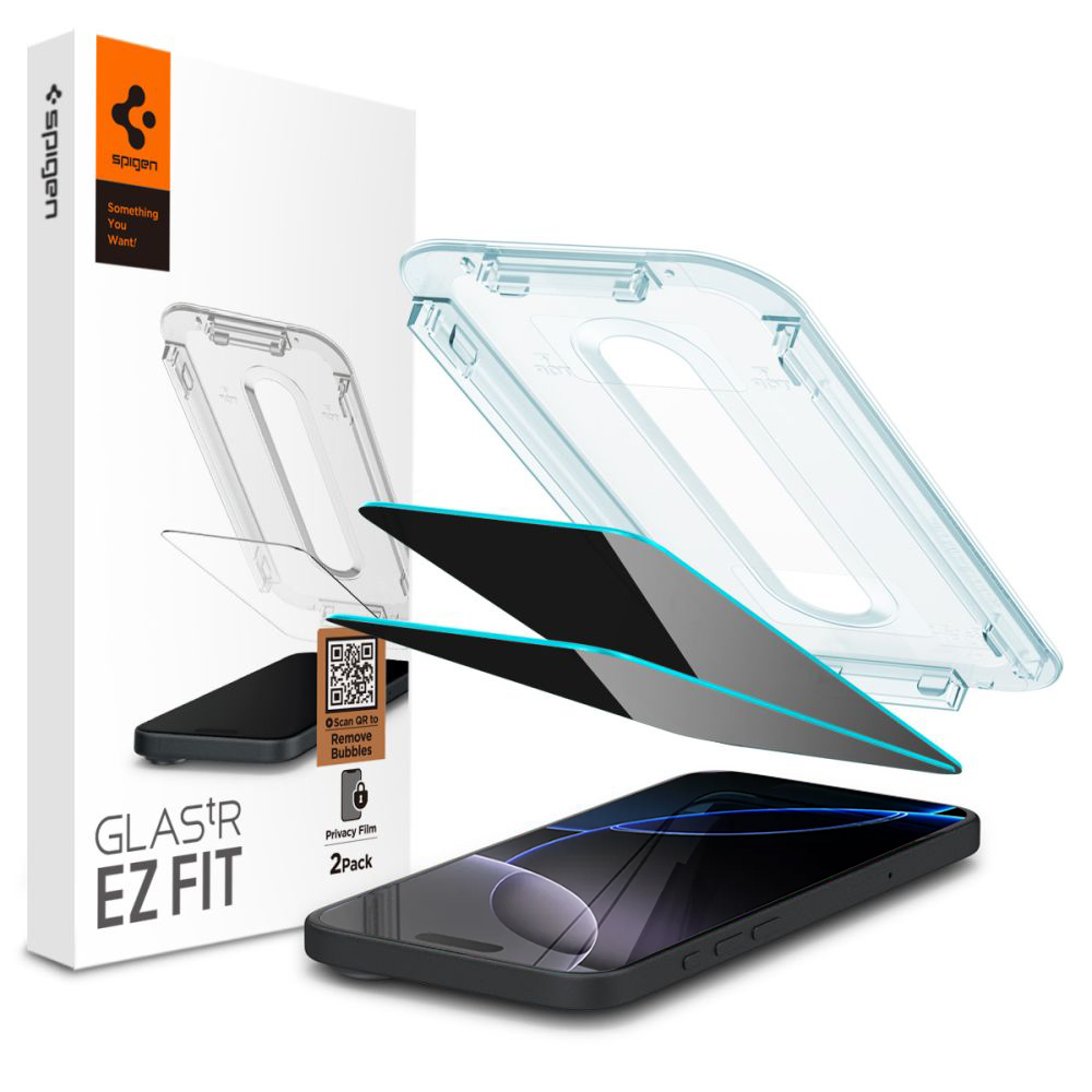 Spigen Glas.tR EZ-FIT 2 ks iPhone 16 Pro Max iPhone 17 Pro Max Privacy