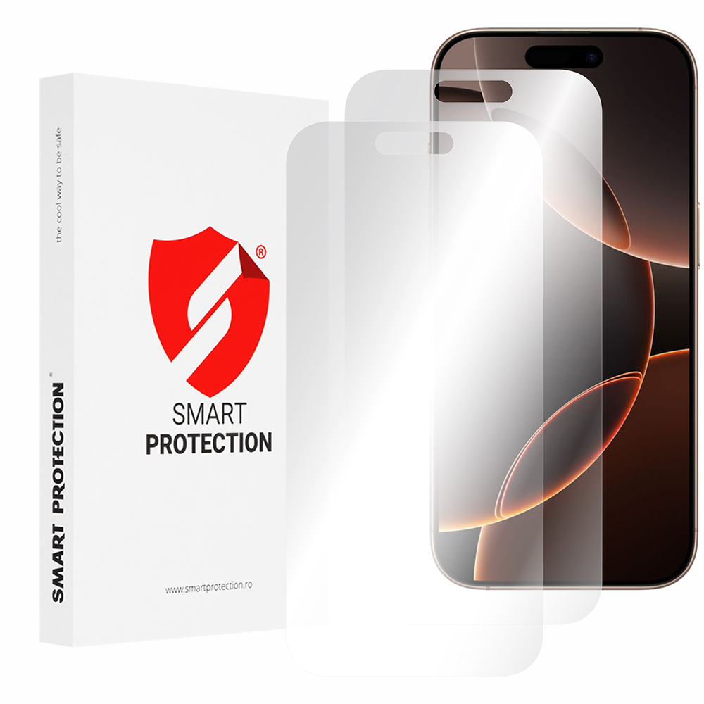 Smart Protection Premium Classic 2 pack iPhone 16 Pro Max průhledný