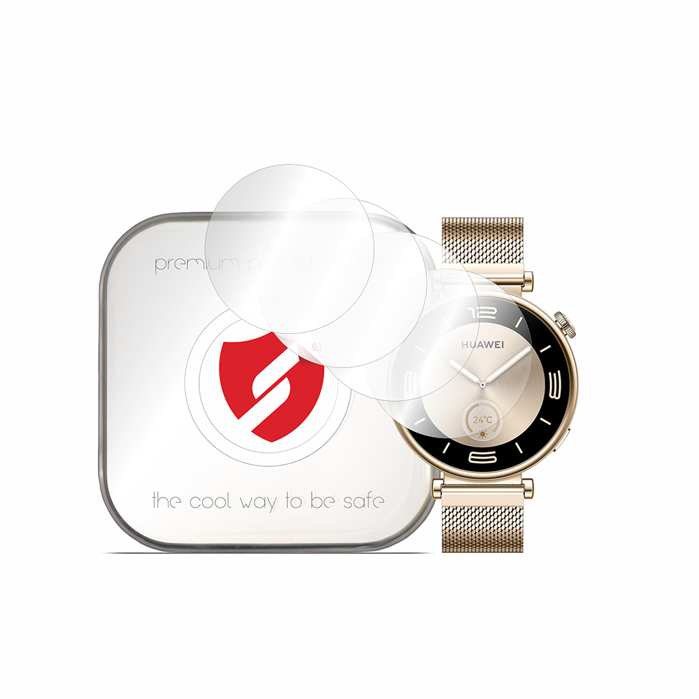 Ochrana displeje Premium Classic 4ks Huawei Watch GT 4 41mm čirá