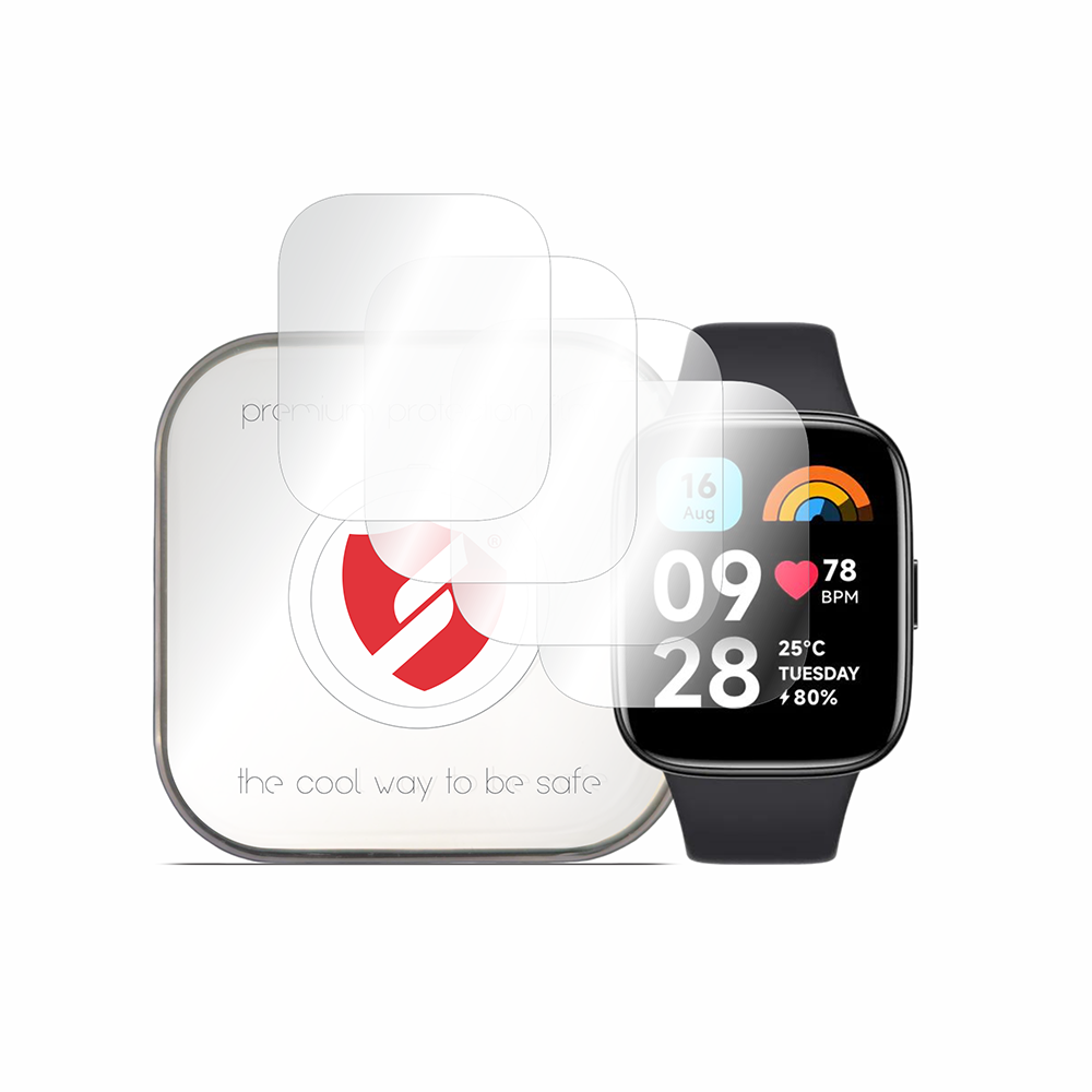 Smart Protection Premium Classic (4 ks) Apple Watch 4/5/6/SE/SE 2/7/8/9 (40mm/41mm) průhledná