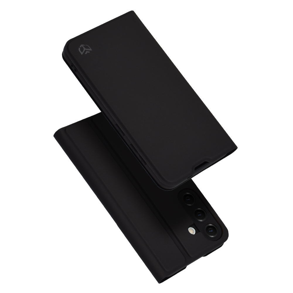 Pouzdro Techsuit Magskin Book pro Samsung Galaxy S25 Plus černé