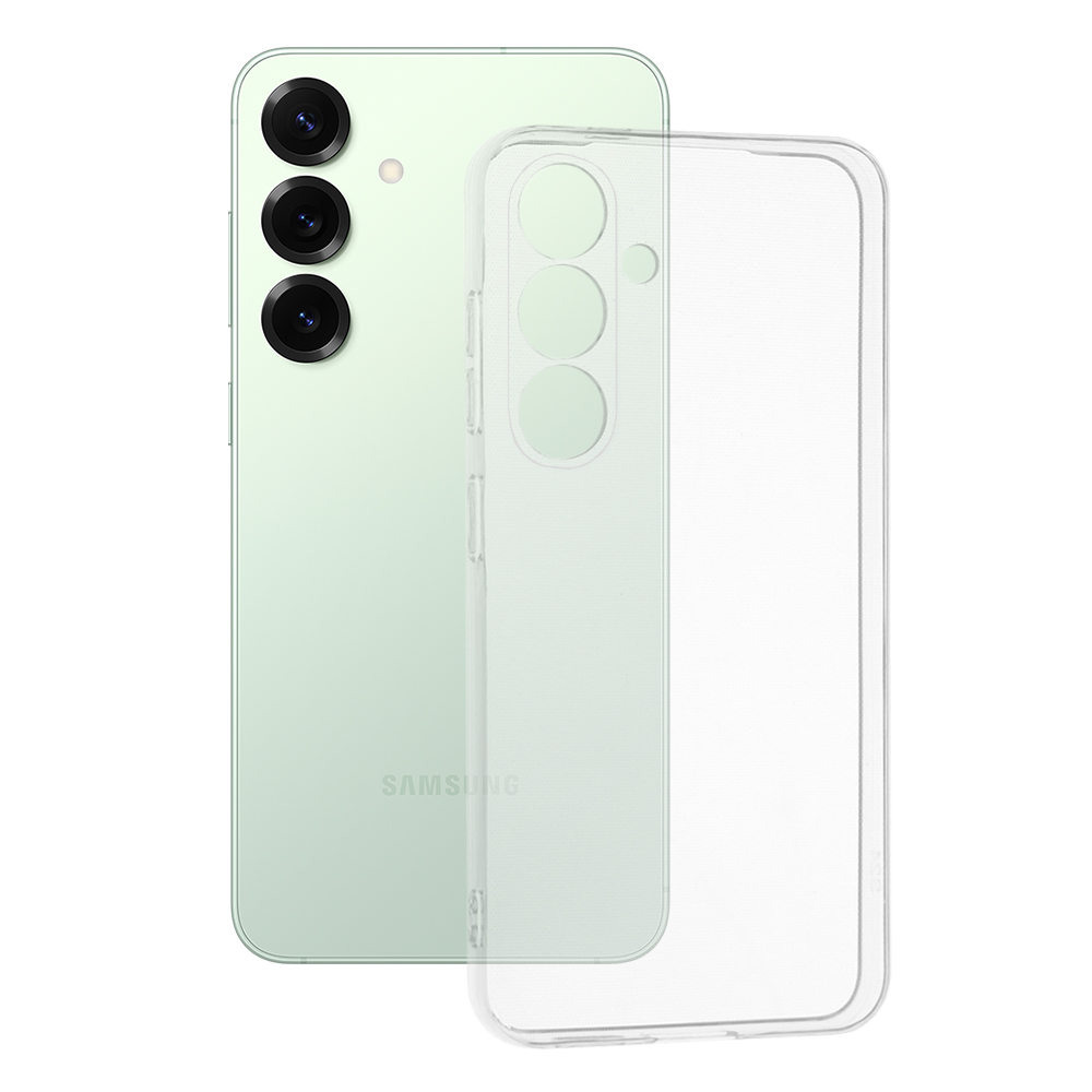 Techsuit silikonové pouzdro Samsung Galaxy S25 Plus průhledné