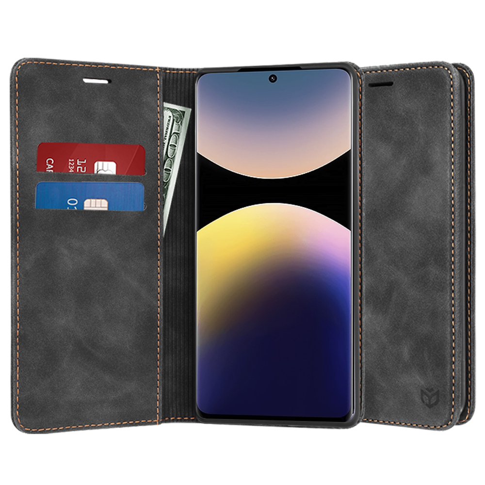 Techsuit Confy Cover pro Xiaomi Redmi Note 14 Pro 5G Note 14 Pro+ 5G Poco X7 černá