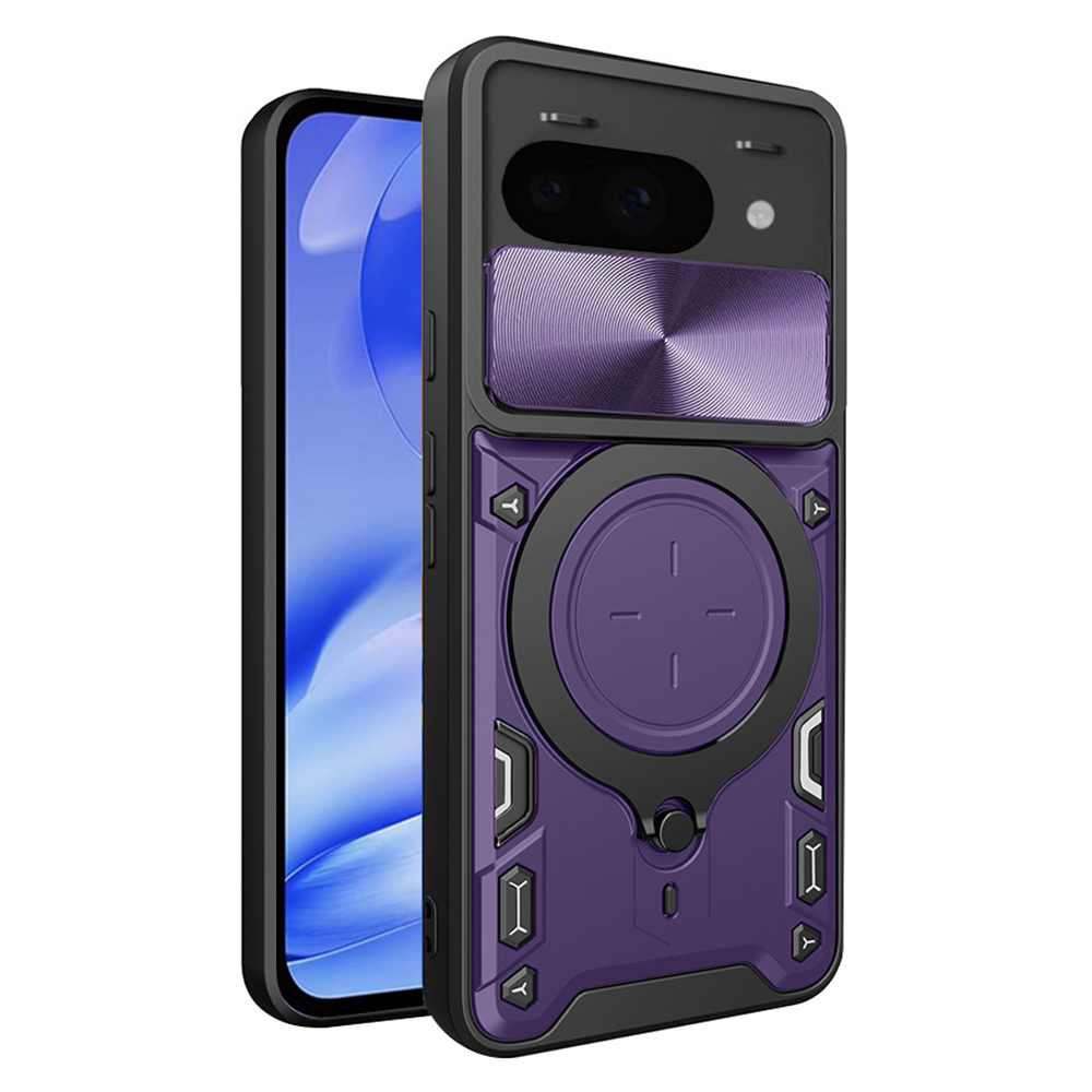 Ochranné pouzdro Techsuit CamGuard Pro pro Google Pixel 9a fialové