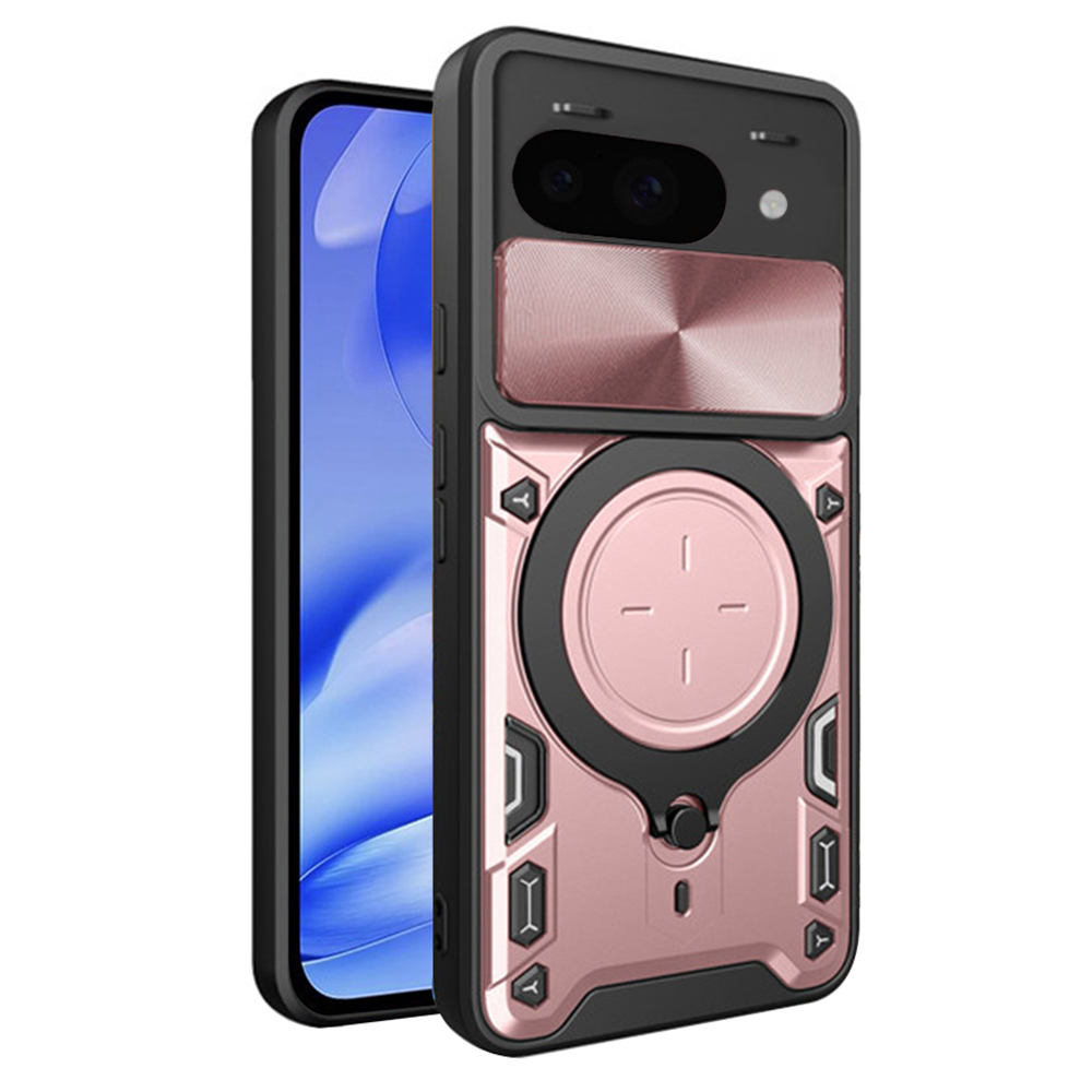 Ochranné pouzdro Techsuit CamGuard Pro pro Google Pixel 9a růžově zlatá