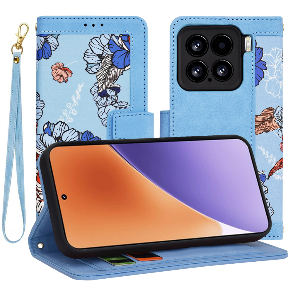 Techsuit FlipCraft Xiaomi 15 v živé modré