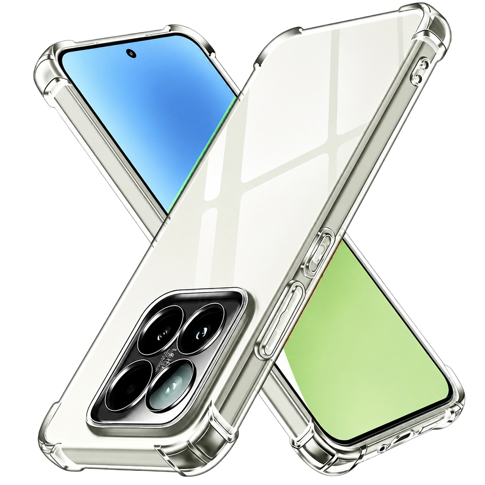 Techsuit Shockproof průhledný silikonový obal Xiaomi 15 průhledný