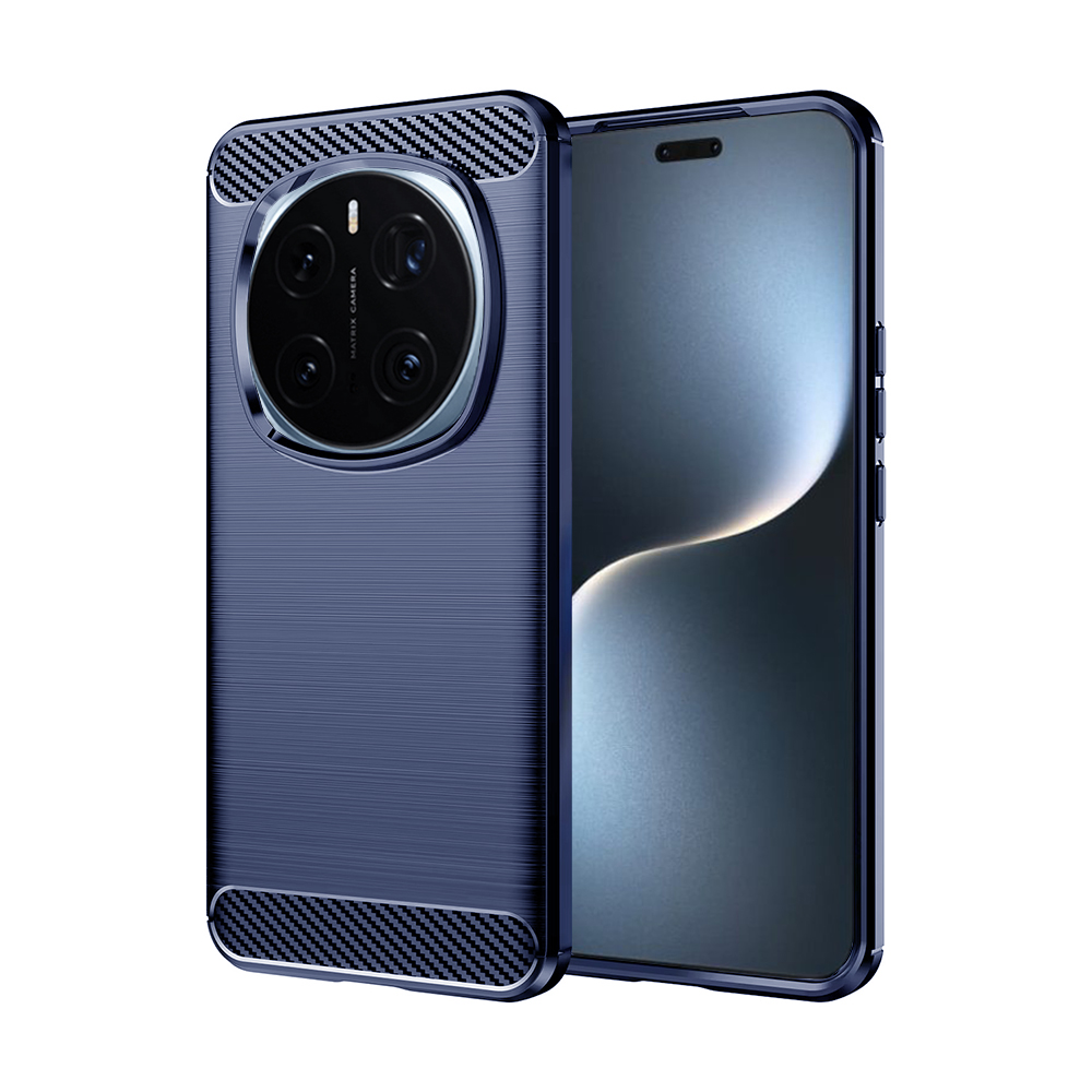 Techsuit Carbon Silicone pro Honor Magic7 Pro modrá
