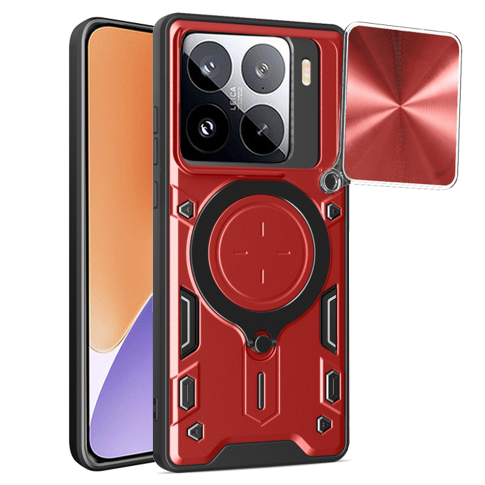 Techsuit CamGuard Pro Xiaomi 15 červená