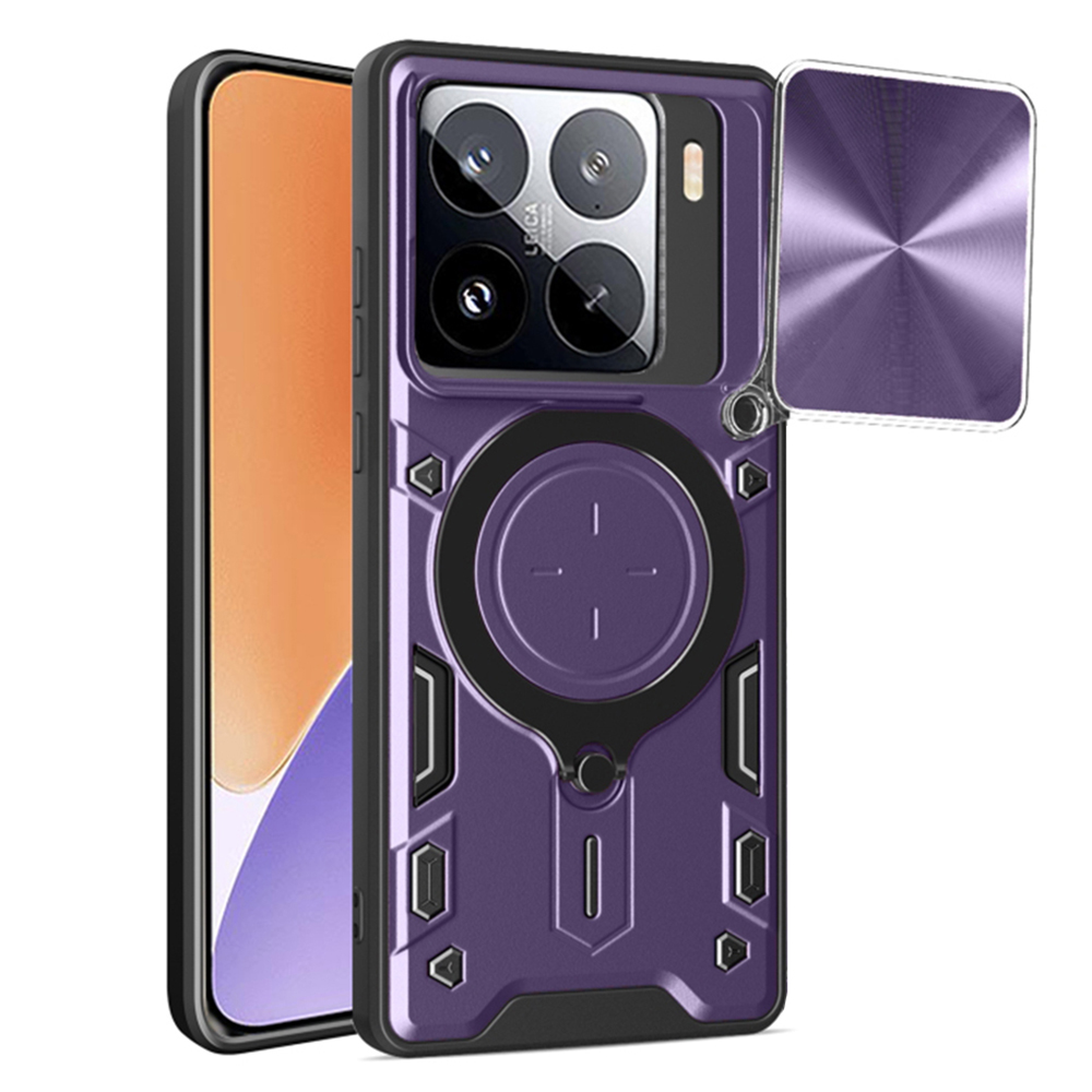 Ochranný obal Techsuit CamGuard Pro Xiaomi 15 fialový