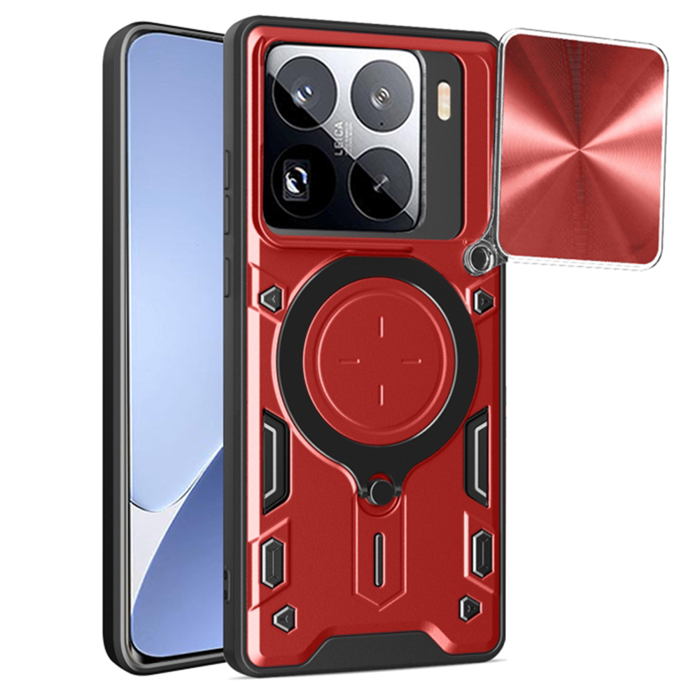 Techsuit CamGuard Pro Xiaomi 15 Pro červená