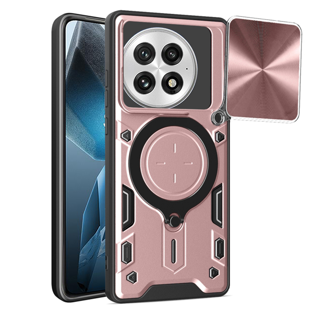 Techsuit CamGuard Pro OnePlus 13 růžové zlato