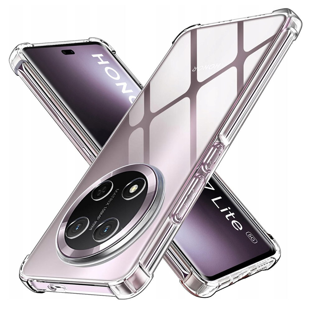 Techsuit Shockproof průhledný silikon Honor Magic7 Lite X9c průhledný