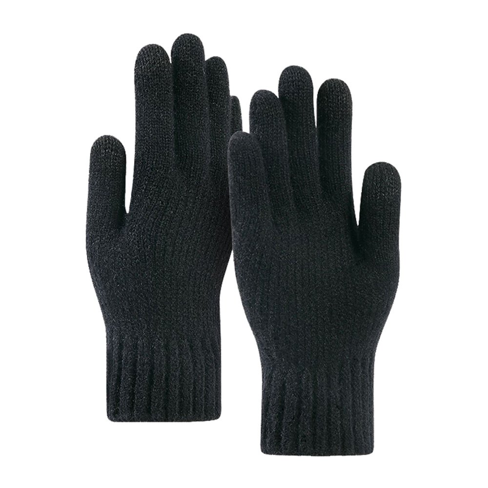 Rukavice Techsuit ST0012 z alpaka vlny velikost 22cm černé