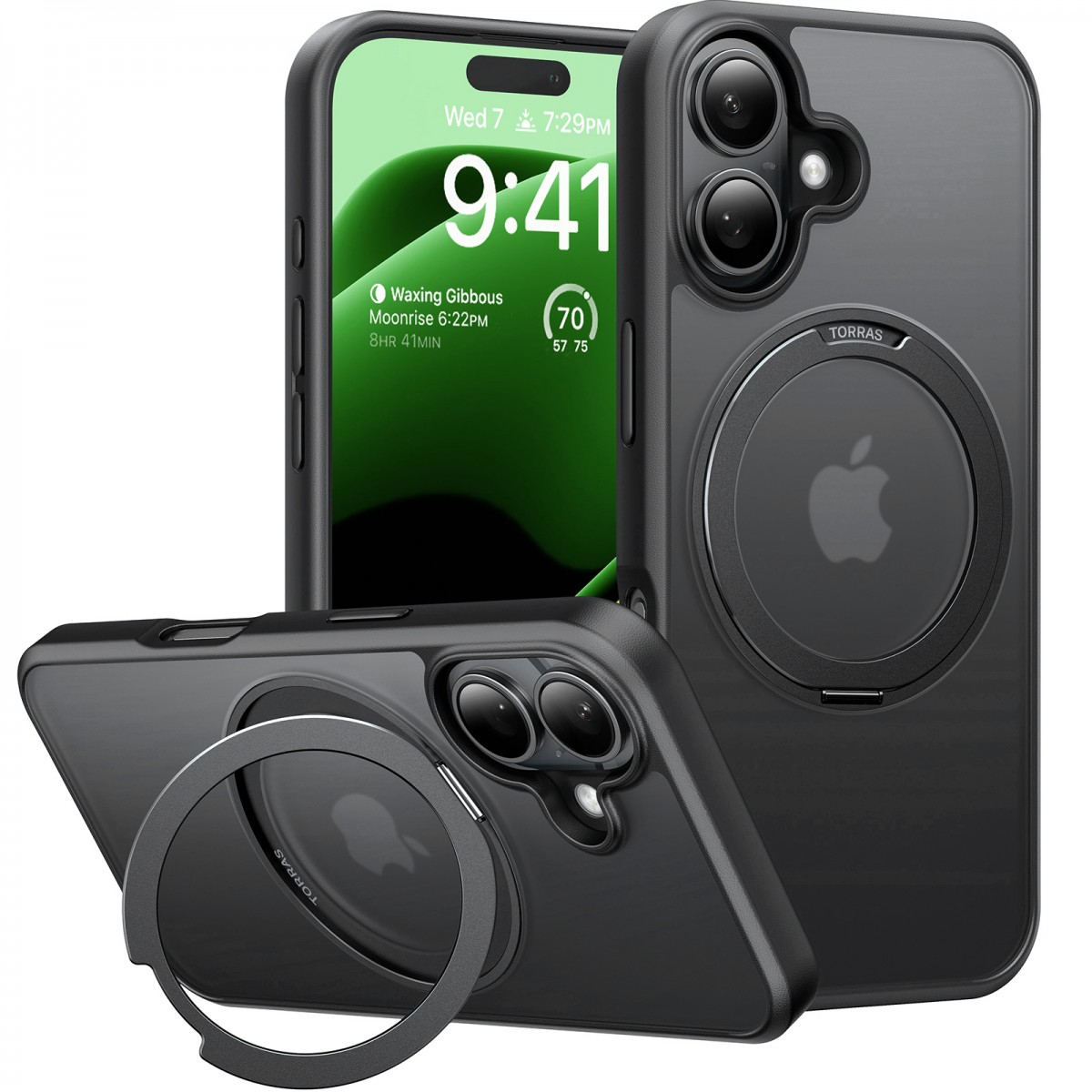 Torras Ostand Pro MagSafe Series pro iPhone 16 černá