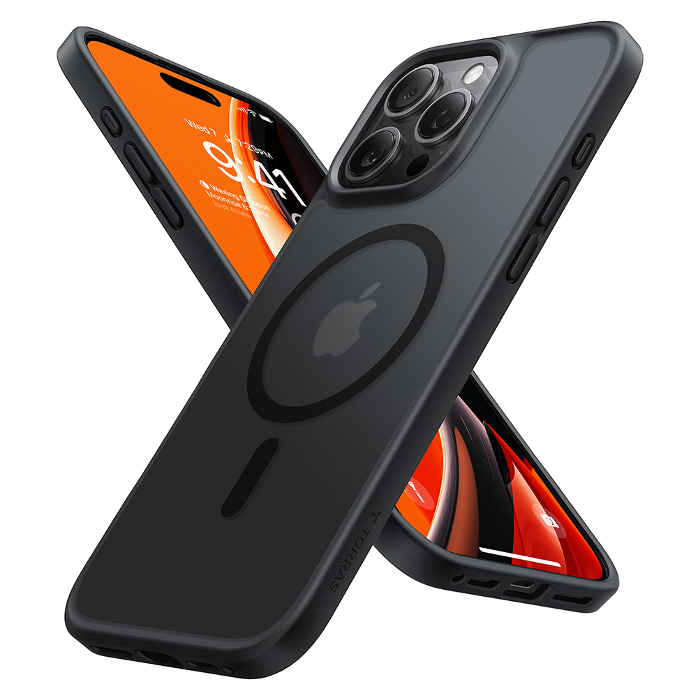 Torras Guardian Magnetic Series pro iPhone 16 Pro černý
