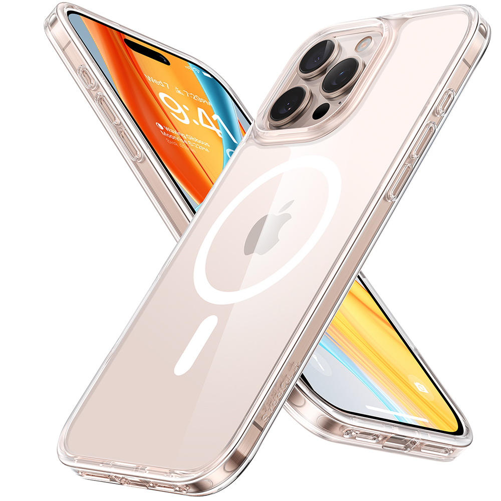 Torras Diamond MagSafe Series iPhone 16 Pro průhledný