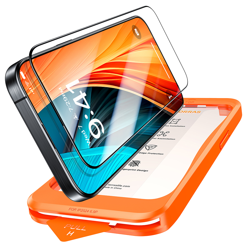 Torras GlassGo Install Master pro iPhone 16 černý
