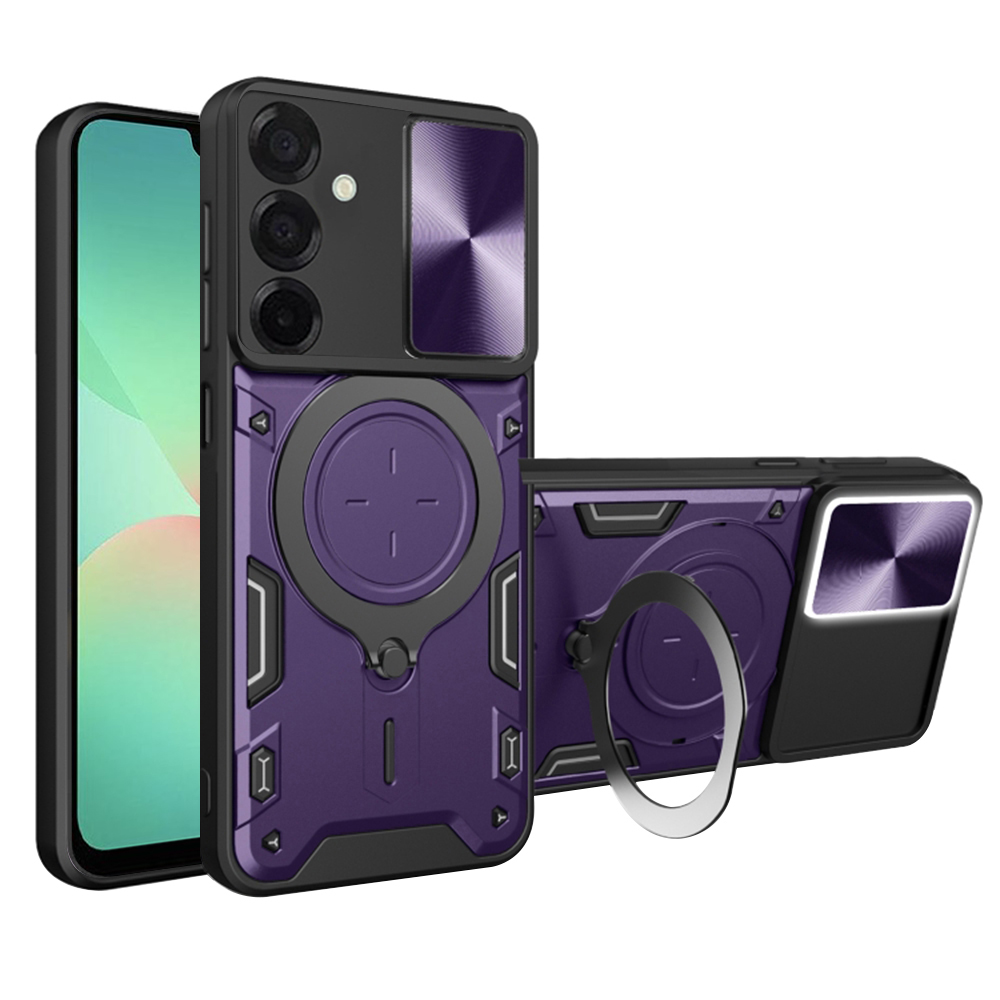 Pouzdro Techsuit CamGuard Pro pro Samsung Galaxy A26 5G fialové
