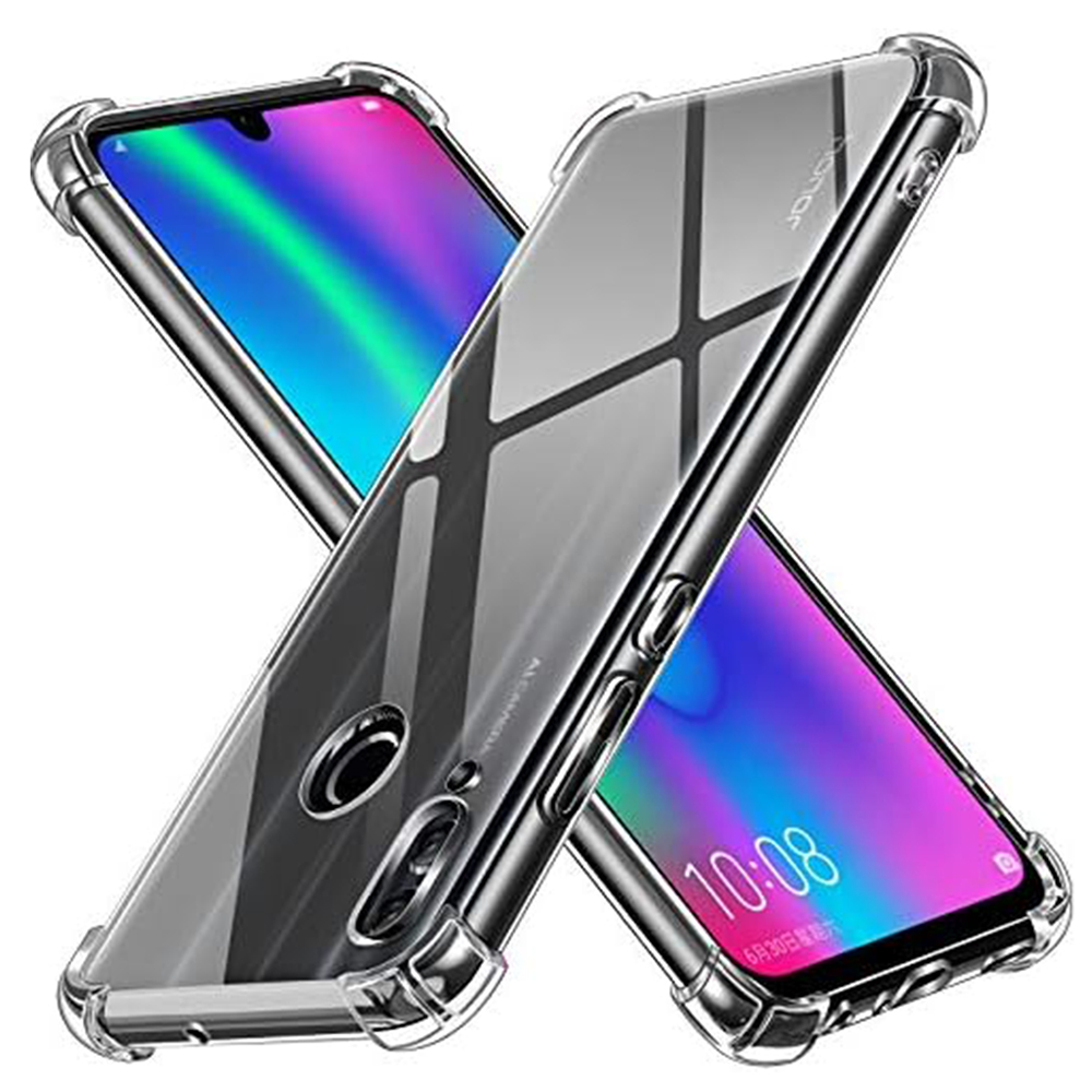 Techsuit Shockproof průhledný silikon Huawei P Smart 2019 průhledný
