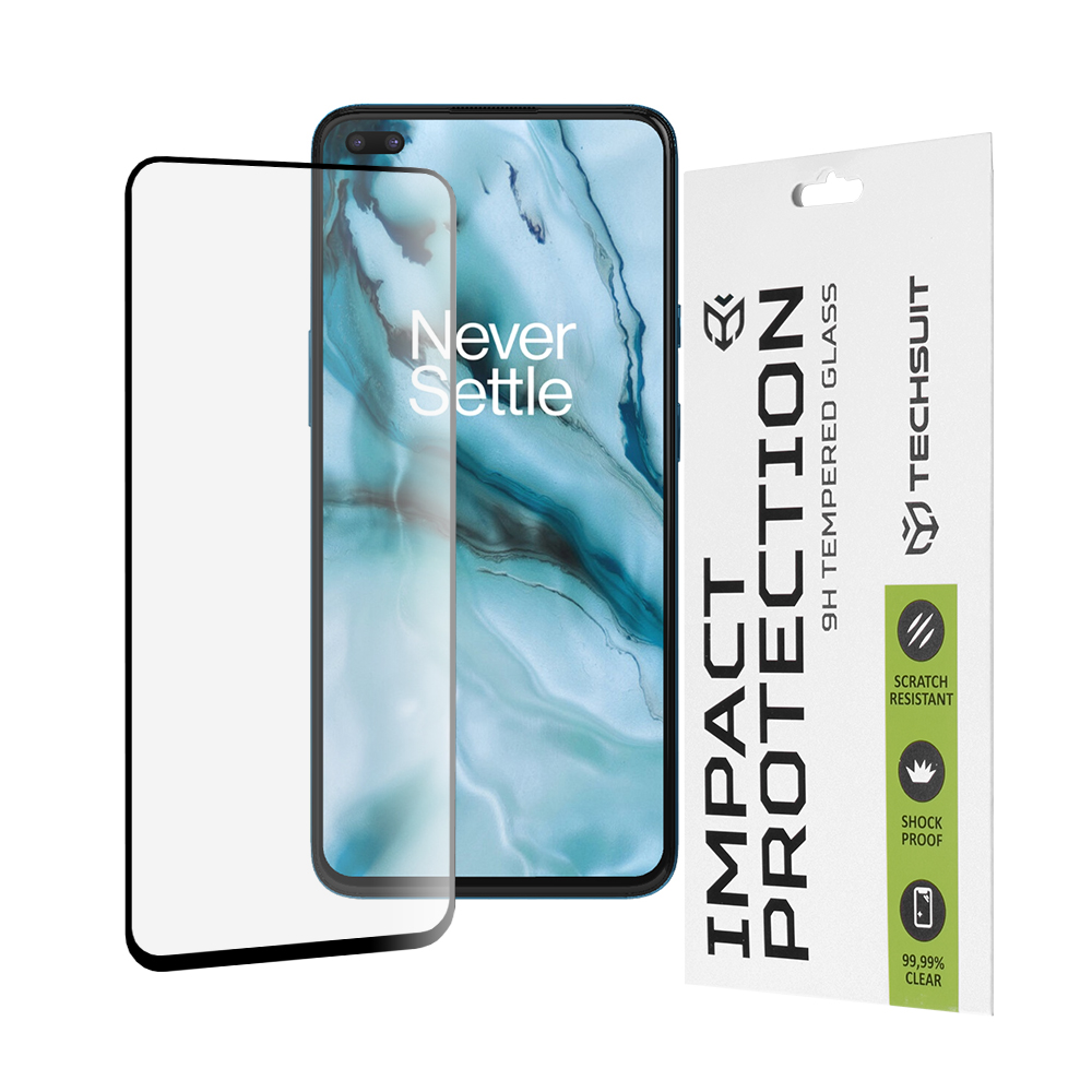 Ochranné sklo Techsuit 111D pro OnePlus Nord 5G černé