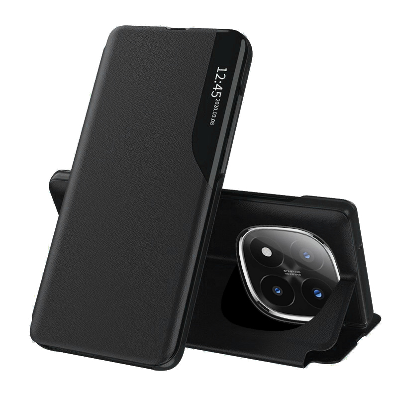 Pouzdro Techsuit eFold Series pro Xiaomi Redmi Note 14 Pro+ 5G černé
