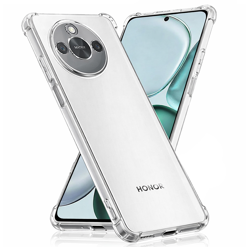 Techsuit Shockproof průhledný silikon Honor X9c Smart průhledný