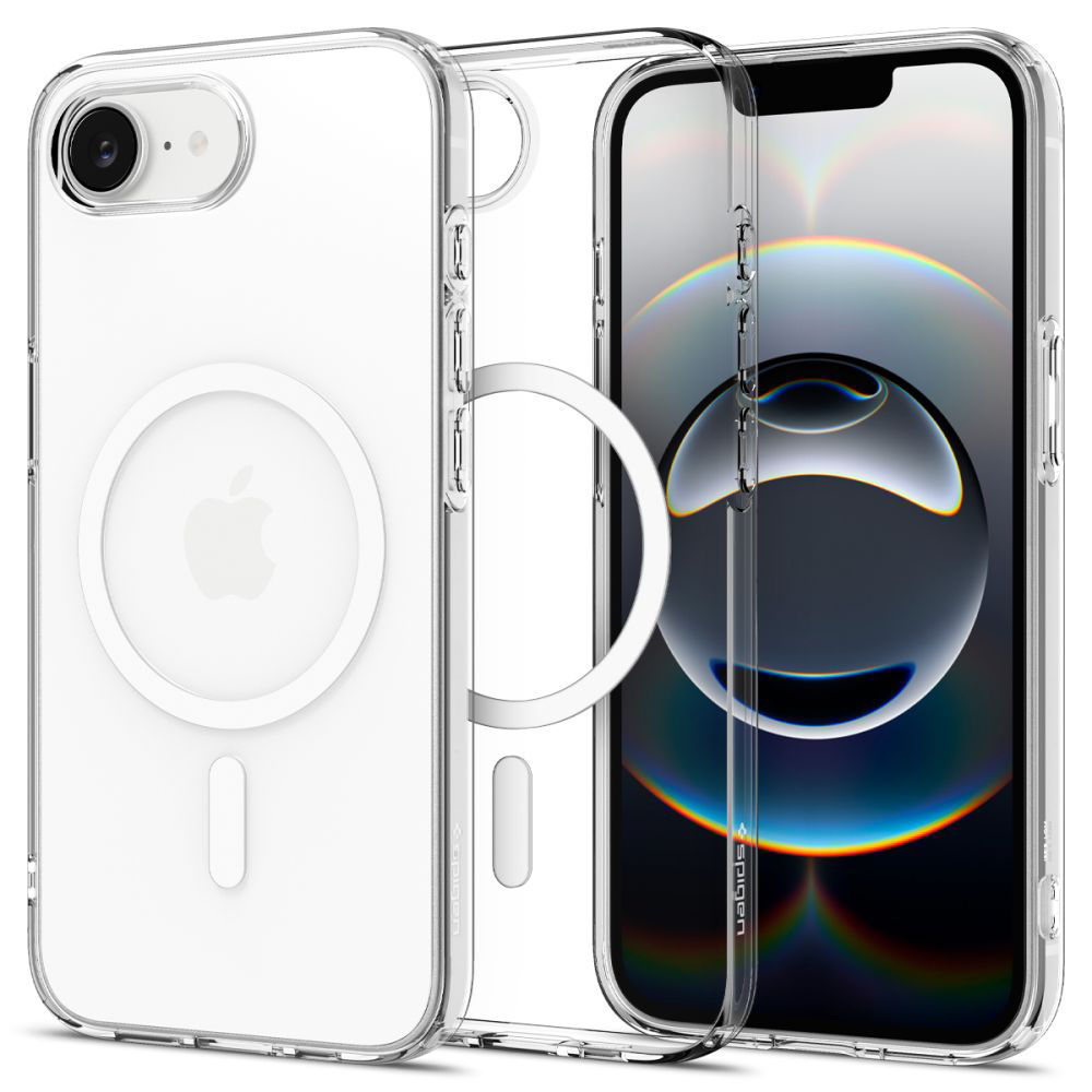 Spigen Liquid Crystal MagSafe pro iPhone 16e průhledný