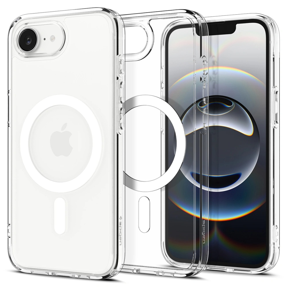 Spigen Ultra Hybrid MagSafe pro iPhone 16e bílý