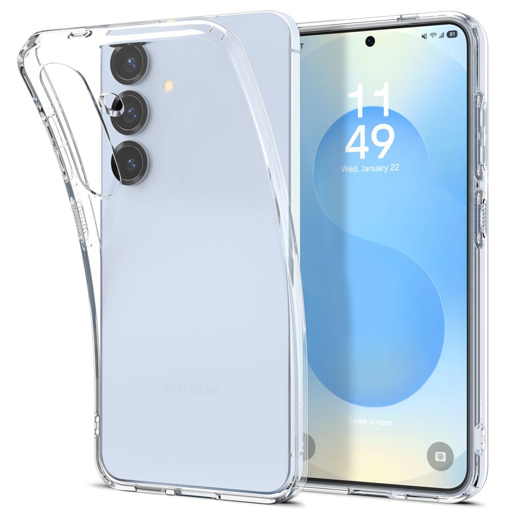 Spigen Liquid Crystal Samsung Galaxy S25 Plus průhledný