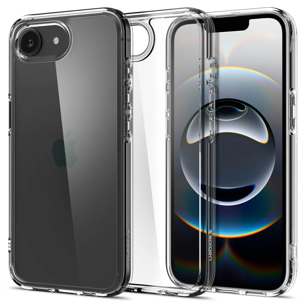 Spigen Ultra Hybrid iPhone 16e Křišťálově čirý