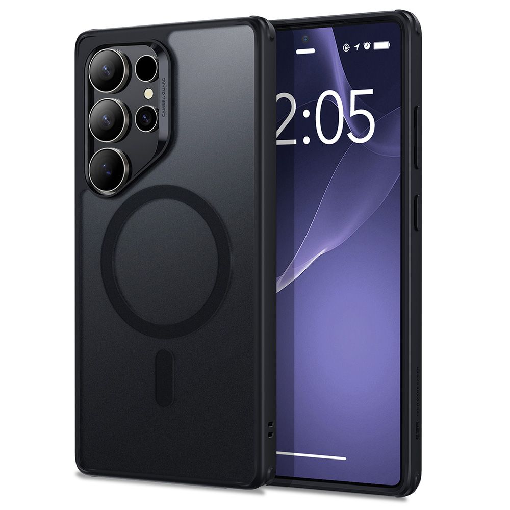 ESR Classic Hybrid HaloLock pro Samsung Galaxy S25 Ultra v matné černé