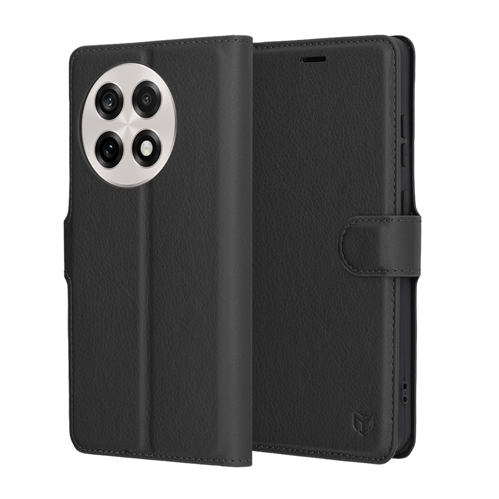 Kožené pouzdro Techsuit OnePlus 13R černé