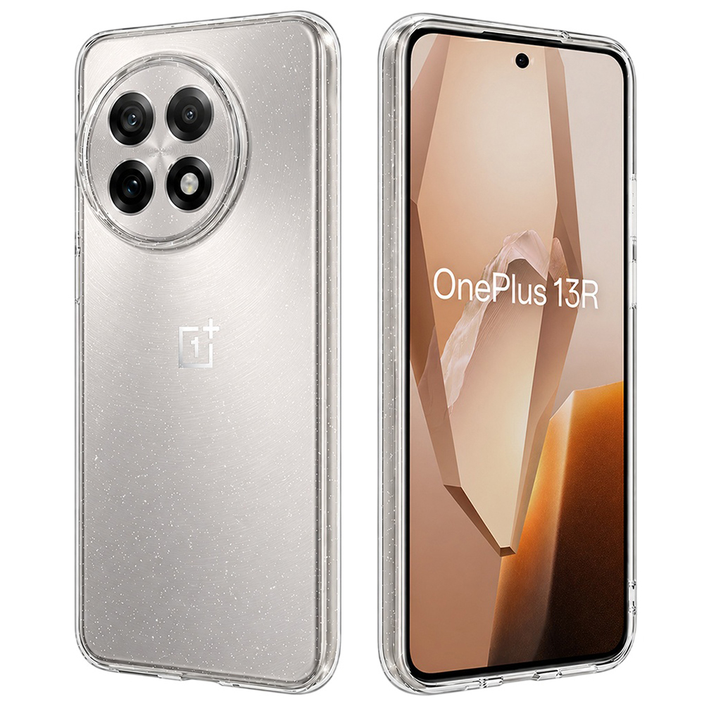 Techsuit SparkleSkin Series OnePlus 13R průhledný obal