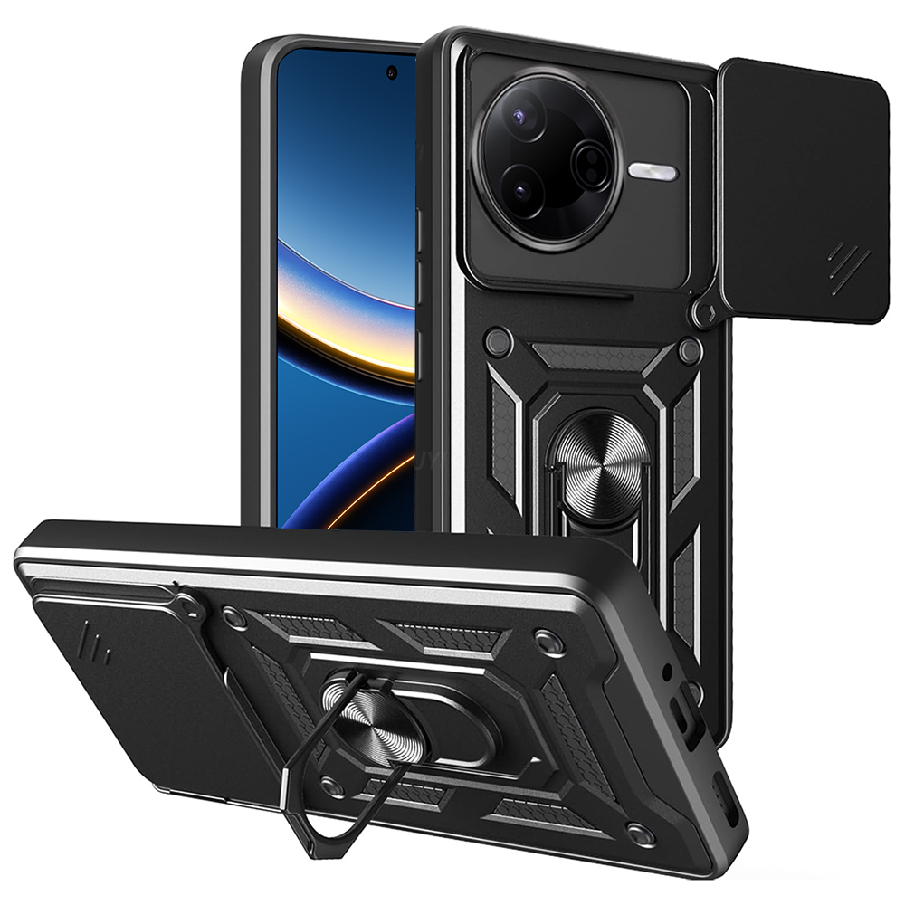 Techsuit CamShield Series Xiaomi Poco F7 Pro černý