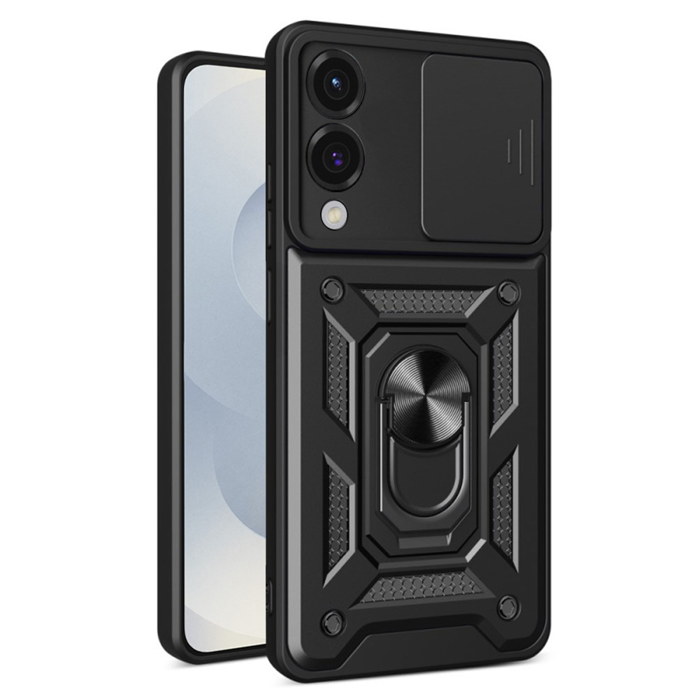 Techsuit CamShield Series Samsung Galaxy S25 Edge černý