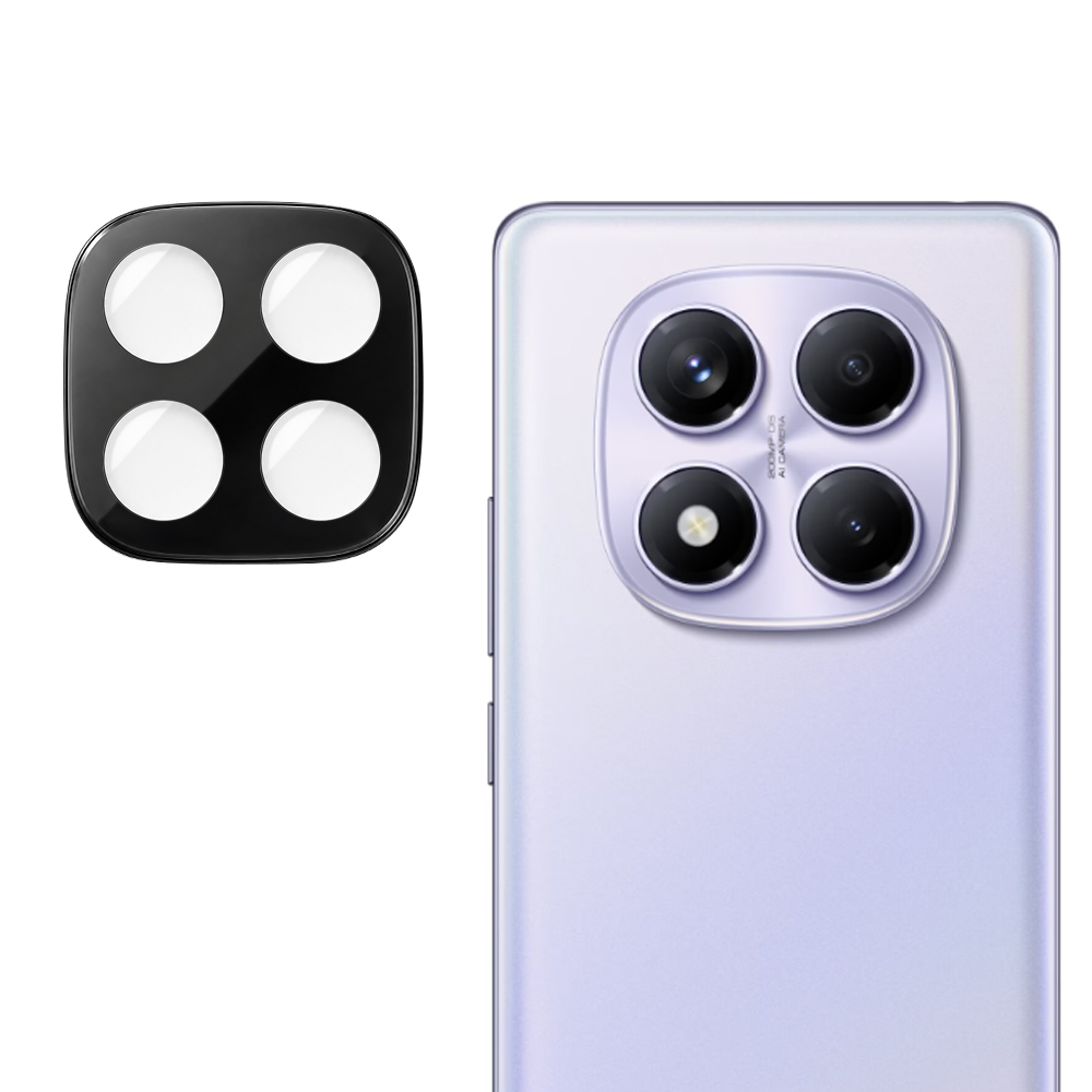 Techsuit - Sklo na fotoaparát - Xiaomi Redmi Note 14 Pro 4G - Černá