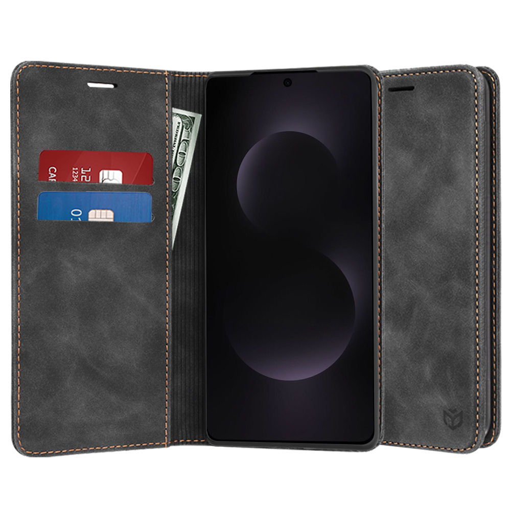 Ochranný kryt Techsuit Confy Cover pro Samsung Galaxy S25 Edge černý