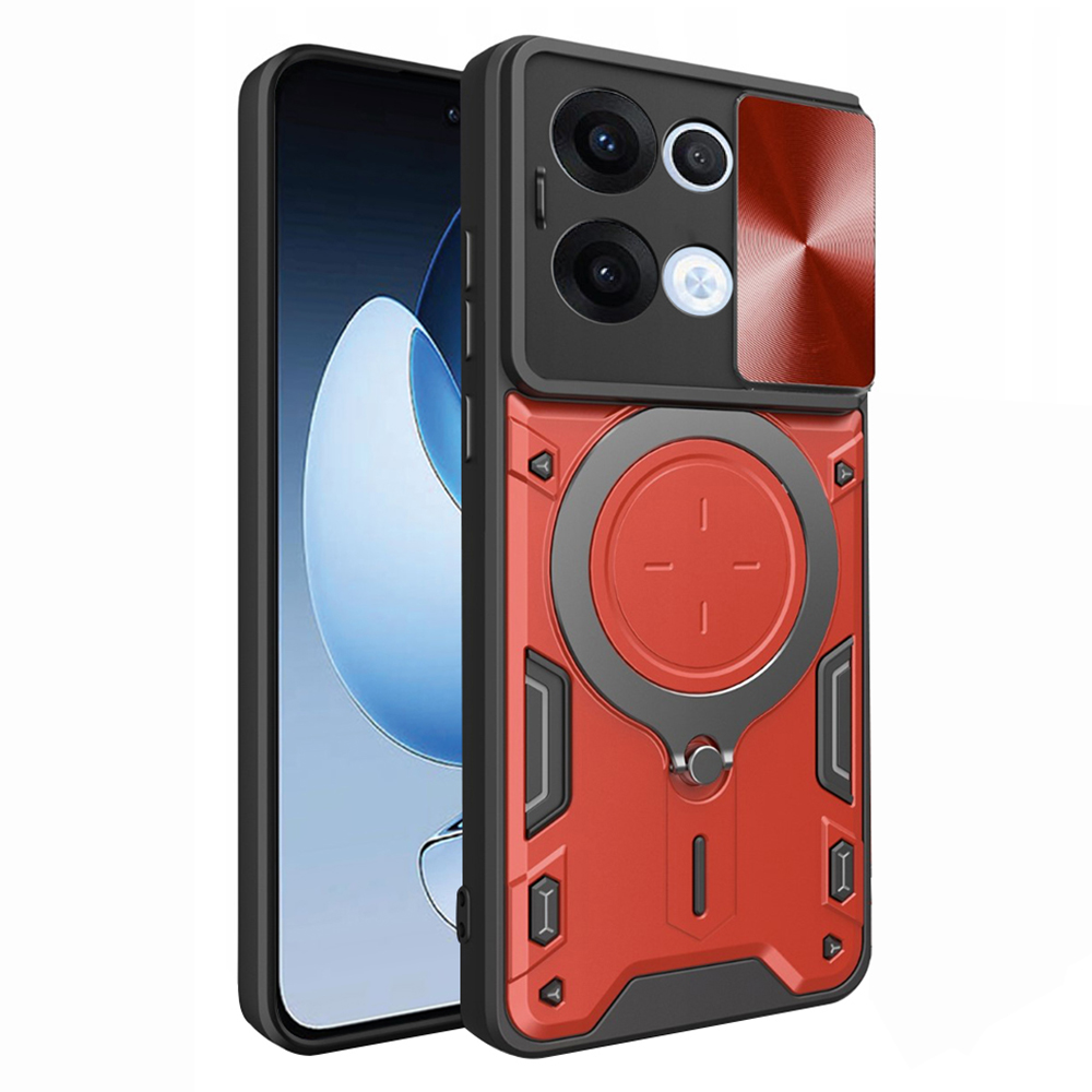 Techsuit CamGuard Pro pro Oppo Reno13 červený