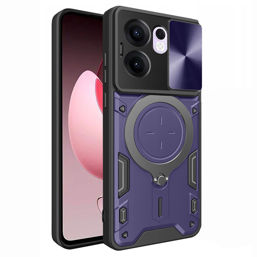 Techsuit CamGuard Pro pro Oppo Reno13 F 4G Reno13 F 5G Reno13 FS 5G fialová
